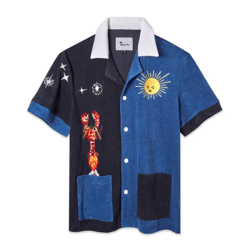 Tombolo Unisex Lobster Terry Shirt - Medium